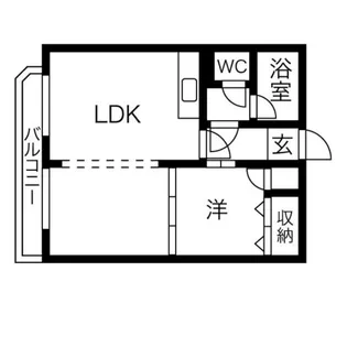 阿部マンション【2階】の間取り