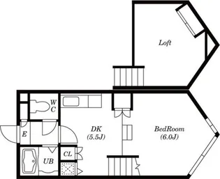 アルジャンテ平岸【2階】の間取り