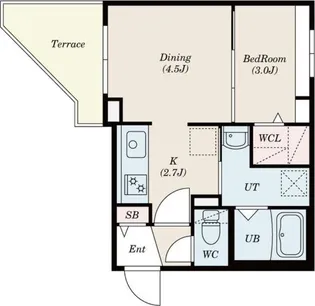 Earendel平岸(エアレンデル平岸)【1階】の間取り