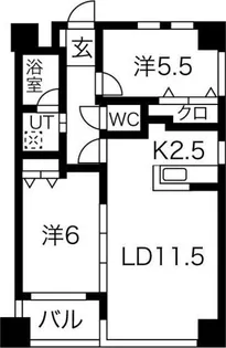 ノヴァ学園前【4階】の間取り