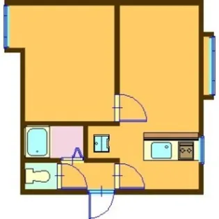 MMハイムII【1階】の間取り