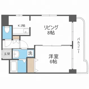 ティアラ福住第I【3階】の間取り