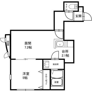 トロンシェ【3階】の間取り