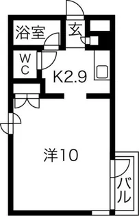 ローヤルハイツ本郷9【406号室】の間取り