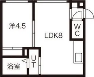 アメニティーズ美園【102号室】の間取り