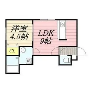 アーバンライフ菊水【205号室】の間取り