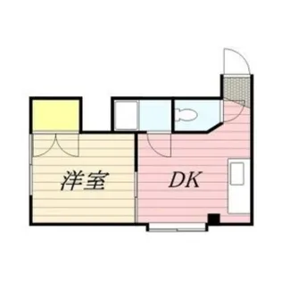 ビッグバーンズマンション南郷【202号室】の間取り