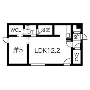 プリマス【3階】の間取り
