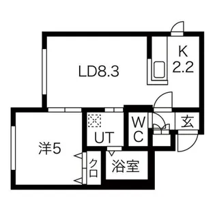 BIRTH【1階】の間取り