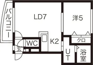 WILL【401号室】の間取り