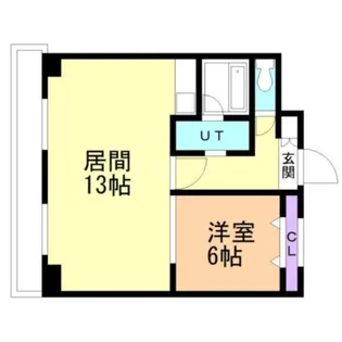 ダイアパレス南郷【3階】の間取り