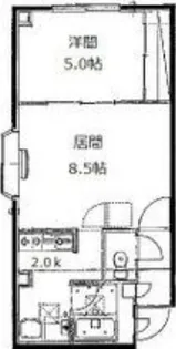 サンライト平岸【302号室】の間取り