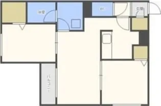 Lumiere平岸(ルミエ)【4階】の間取り