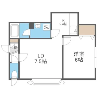 フォーサイトアベニュー【203号室】の間取り