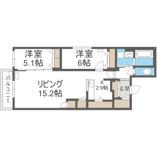 グランメールプレシャス【4階】の間取り
