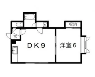 クリオネB【3階】の間取り