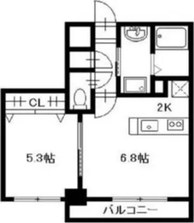 サンライトシティ豊平【10階】の間取り