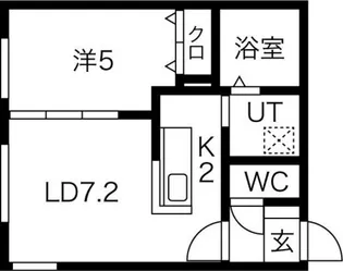 Salone南郷(サローネ南郷)【4階】の間取り