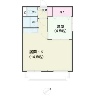 パルコート南郷【305号室】の間取り