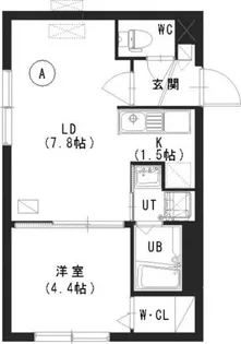 VILLAGE GATE【2階】の間取り