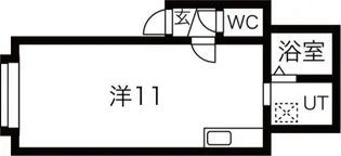ファーミントンビレッジ【205号室】の間取り