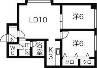 セラヴィ39【3階】の間取り