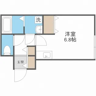 coffret(コフレ)月寒【2階】の間取り