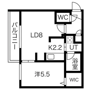 ステージア白石中央【3階】の間取り