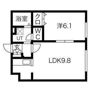 イデアル福住【3階】の間取り