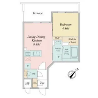 LiveCasa豊平【1階】の間取り