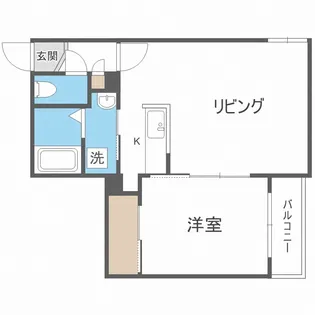 インフィニティ28【101号室】の間取り