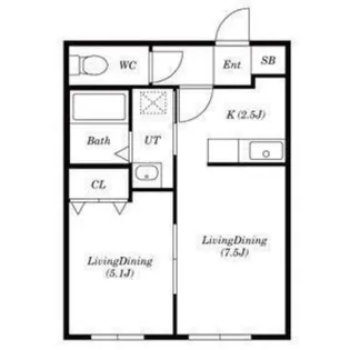 Parente Nango15【4階】の間取り