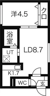 サクセス【3階】の間取り