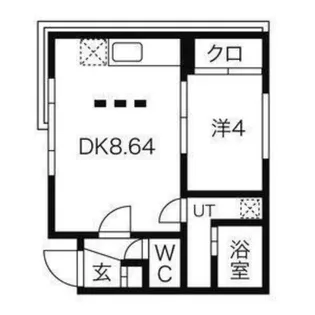 ブランシャール豊平公園【3階】の間取り