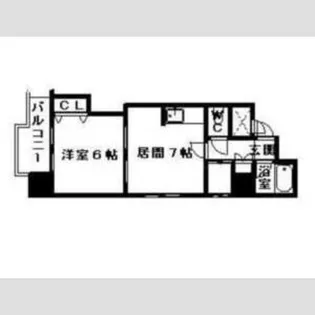 ノースコート本郷【205号室】の間取り