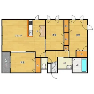 ルーチェII 【4階】の間取り