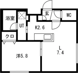 EINMAL6(アインマール6)【4階】の間取り