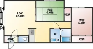 グリーンズハウス【302号室】の間取り