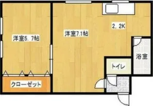 パトラス白石【403号室】の間取り
