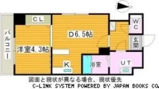 ミ・ピアーチェ学園前【502号室】の間取り