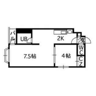 エタニティー7【302号室】の間取り