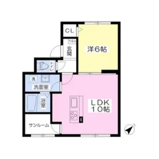 Wise・M【401号室】の間取り