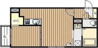 スパークル豊平【1階】の間取り