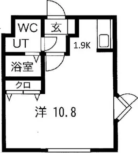 グランメール南郷14【4階】の間取り