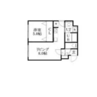 レクセラ豊平公園【4階】の間取り