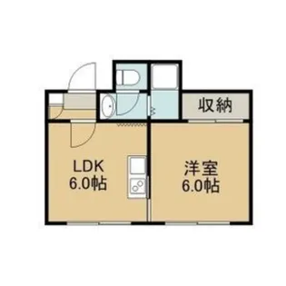 ハイツトレヴィ【106号室】の間取り