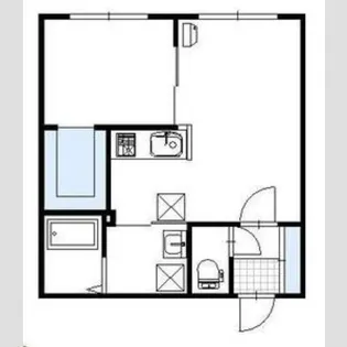 ユマーレ白石【2階】の間取り
