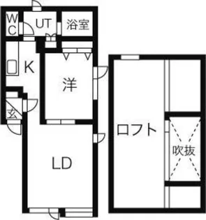 コンフォート【2階】の間取り