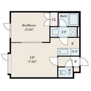アークコート西岡Ⅲ【205号室】の間取り