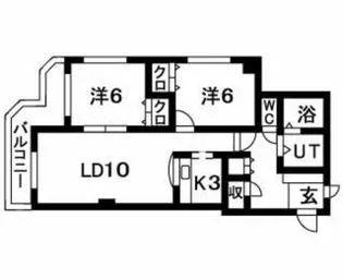 エクセラン20【4階】の間取り